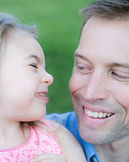 Daddy’s The One That Makes Her Laugh - Raising Children with Disabilities