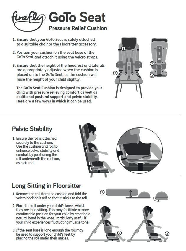 GoTo Seat - Pressure Relief Cushion Guide