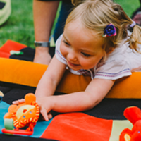 Multiple Positions The various supports allow you to achieve an even wider variety of developmental postures and positions such as; tummy lying, floor sitting, back lying and 4-point kneeling.