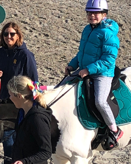 Horse riding therapy