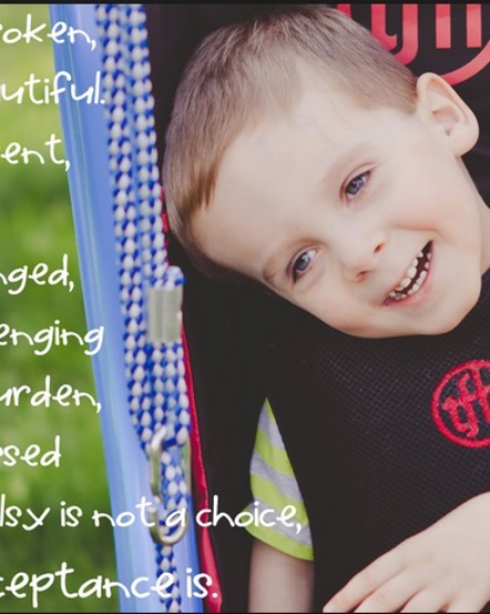 Don’t Count Me Out:  Cerebral Palsy Awareness