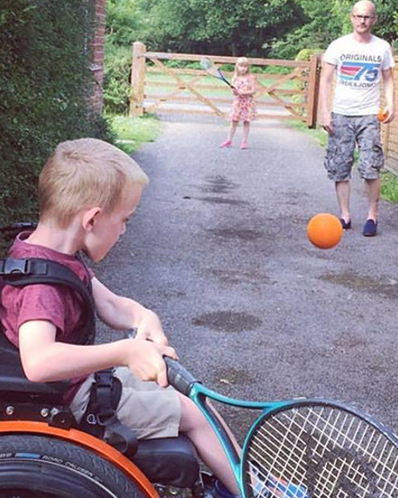 The Magical Powers Of An Orange Wheelchair