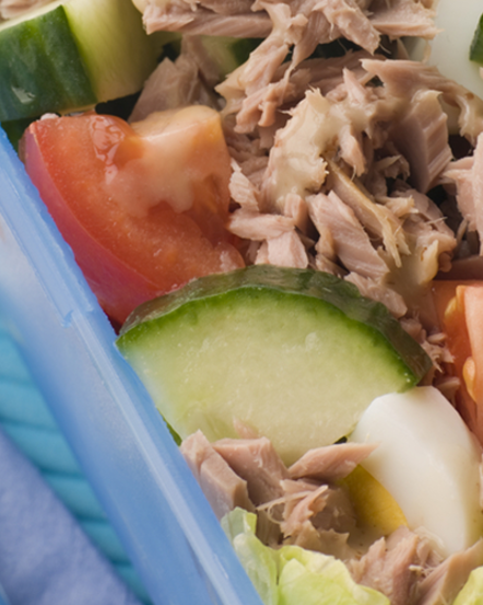 Recipe for Weight Gain: Tuna Salad with Walnuts and Raisins