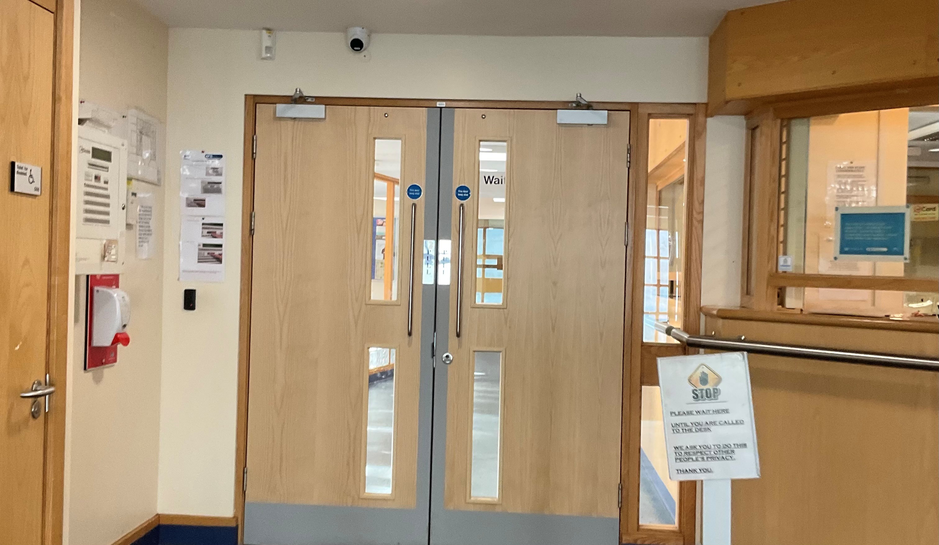 Hospital doors