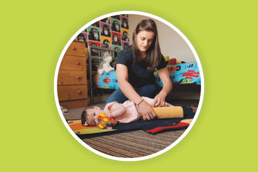 Order Forms Image of therapist with child using Playpak